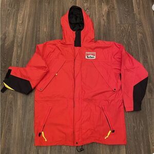 Vintage Marlboro Adventure Team Hooded Jacket Windbreaker Men’s Size XL